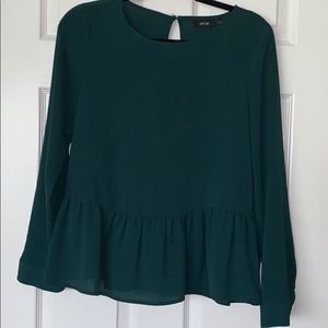Apt. 9 Peplum blouse
